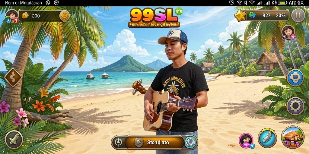 Tangkapan layar gameplay <strong>99SL</strong> menunjukkan keseruan level yang menantang.