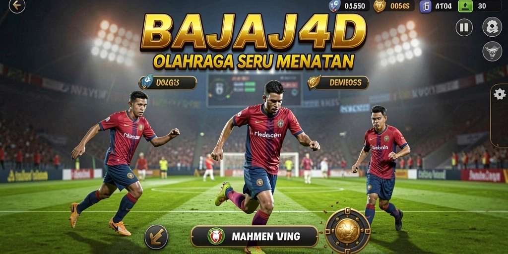 Tampilan gameplay seru dari BAJAJ4D dengan aksi olahraga yang dinamis.