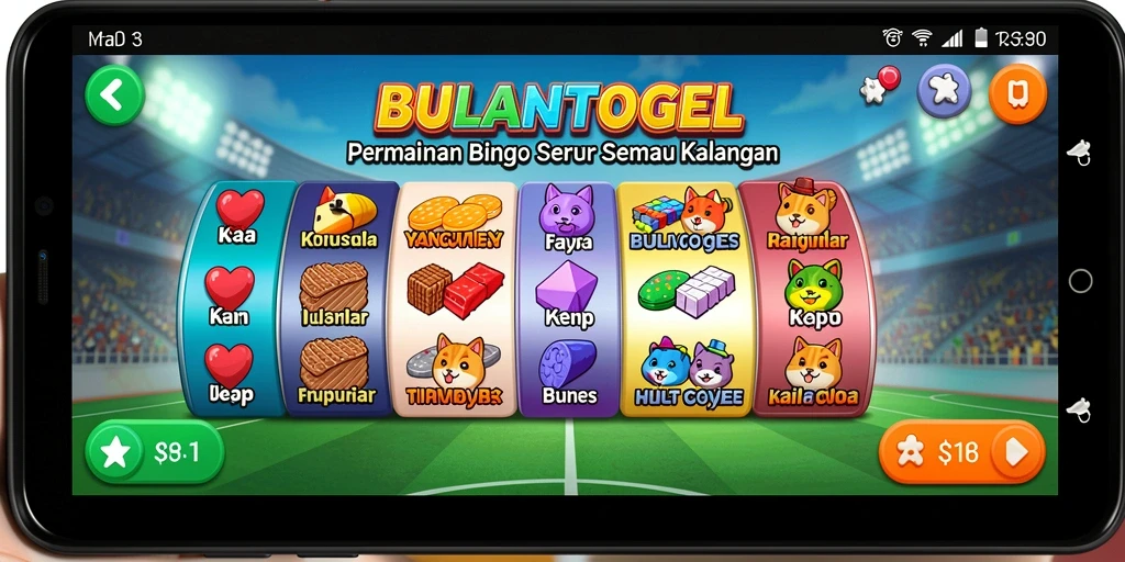 Tampilan gameplay seru dari BULANTOGEL yang menarik dan interaktif.