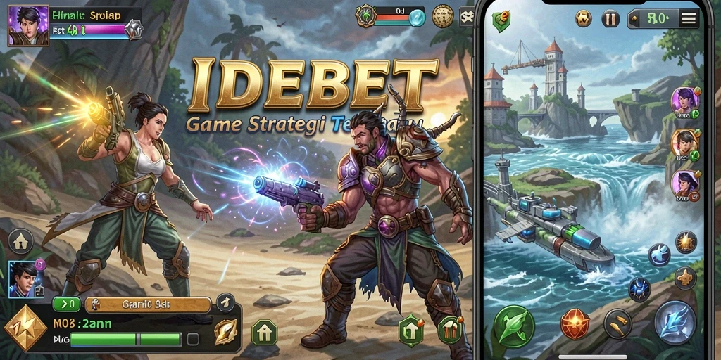 Tampilan gameplay IDEBET yang mendebarkan dan penuh strategi.