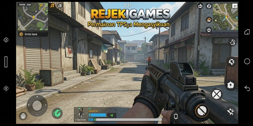 Gameplay seru dan menegangkan dari REJEKIGAMES.