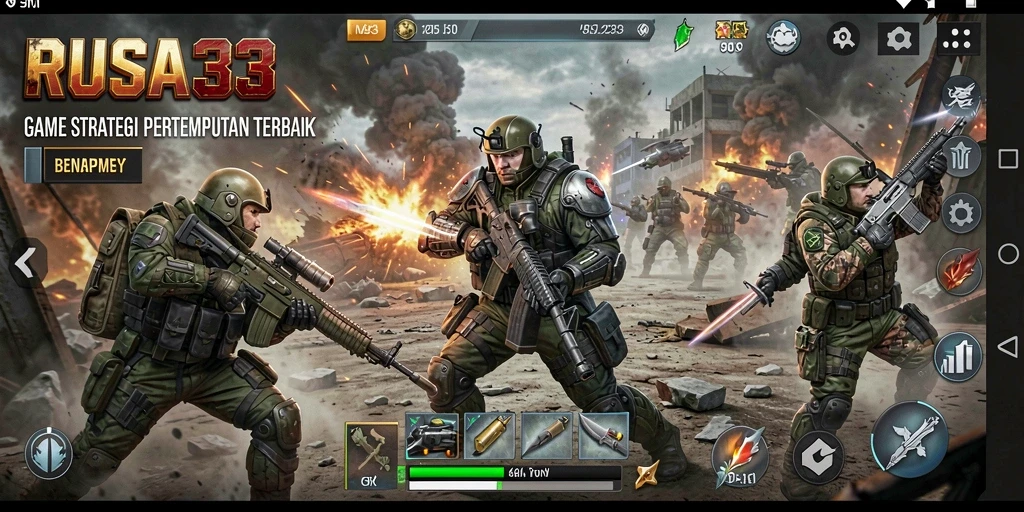Tangkapan layar gameplay RUSA33 yang mendebarkan dan strategis.