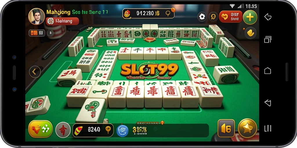 Tangkapan layar gameplay Mahjong yang menarik dari SLOT99.